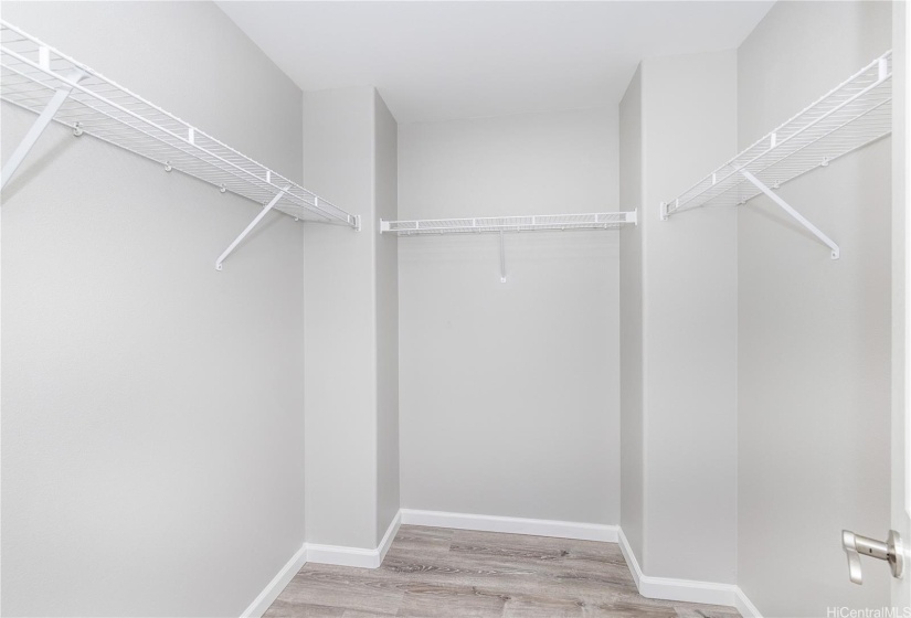 Wide Walk-In Closet