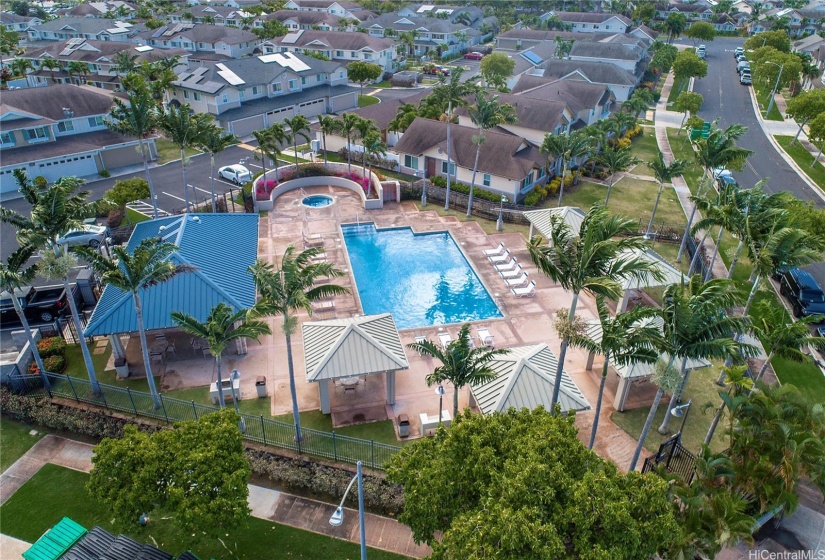 Pool, Whirlpool, Grilling and Entertaining Area