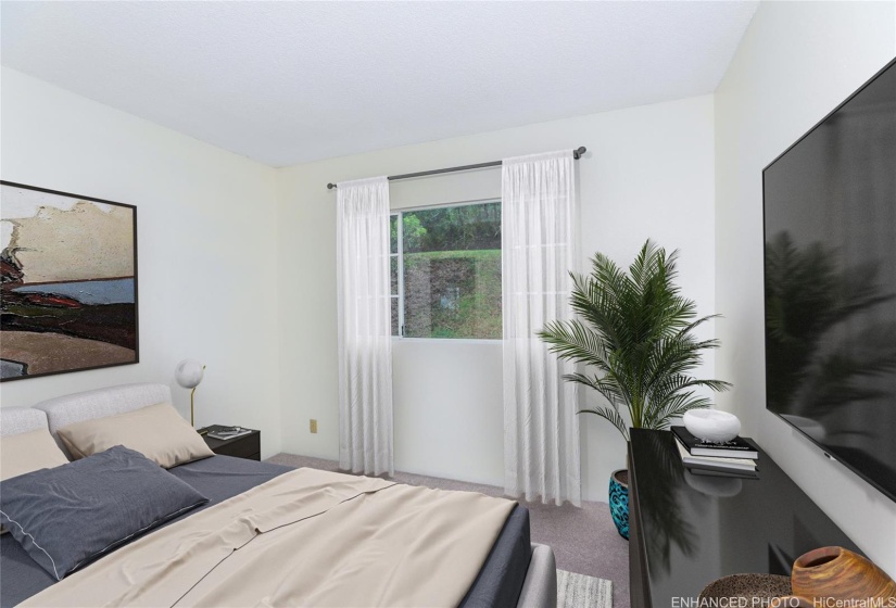 Second bedroom enhanced photo