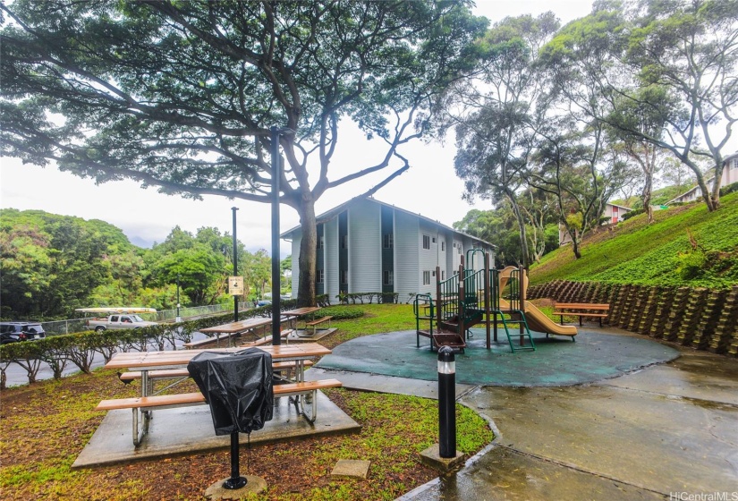 Playground near the unit