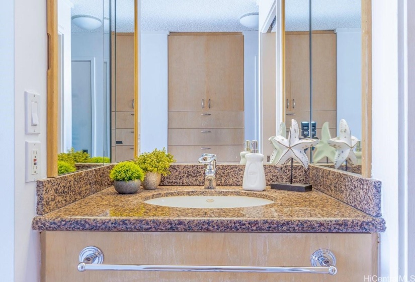 2nd bathroom vanity at the 2nd Bedroom