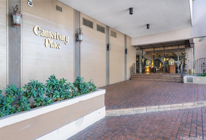 Canterbery Place Entrance