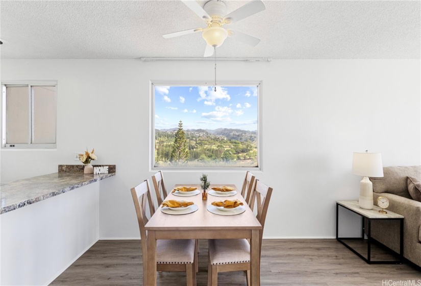 Dining Area/Golf Course View