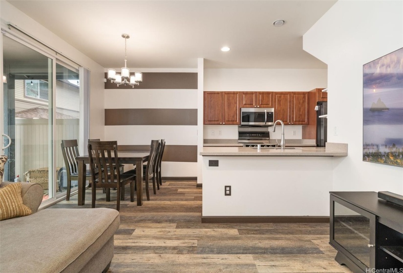 Dining Area and Eat In Kitchen