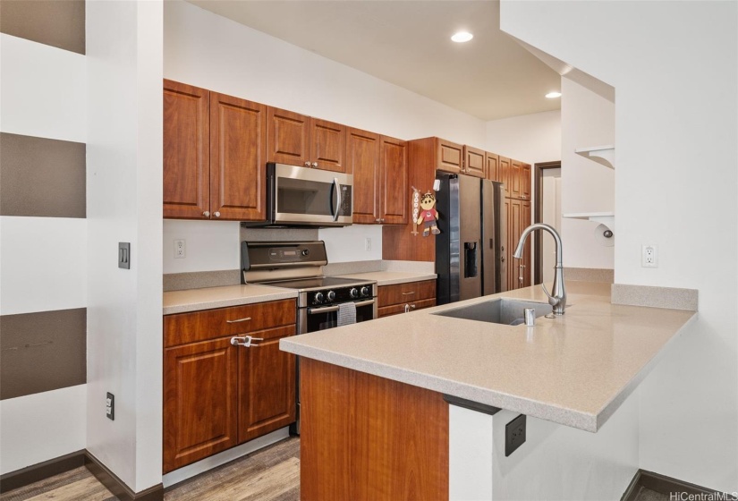 Modern Kitchen with Stainless Appliances