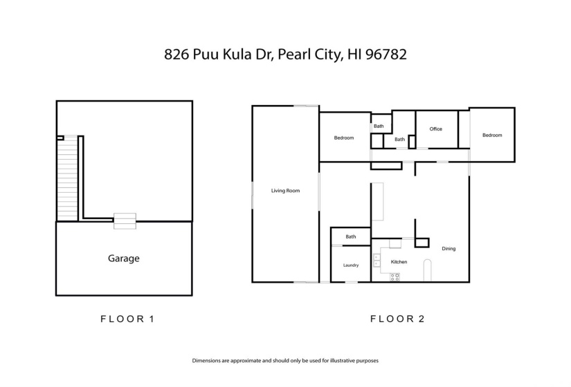 Floor plan to give you an idea of the layout of the house.