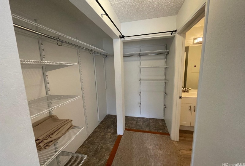 Closet space