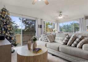 Large Floorplan with High Ceilings.