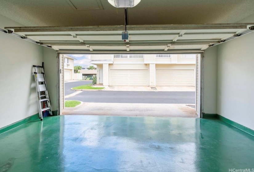 Full Size 382 Square Foot 2-car garage.