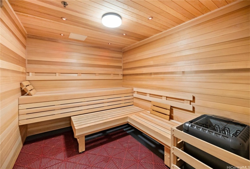 recently renovation was done at Sauna