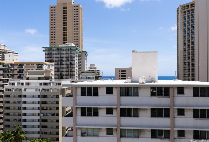 Ocean views from the 11th floor corner unit!