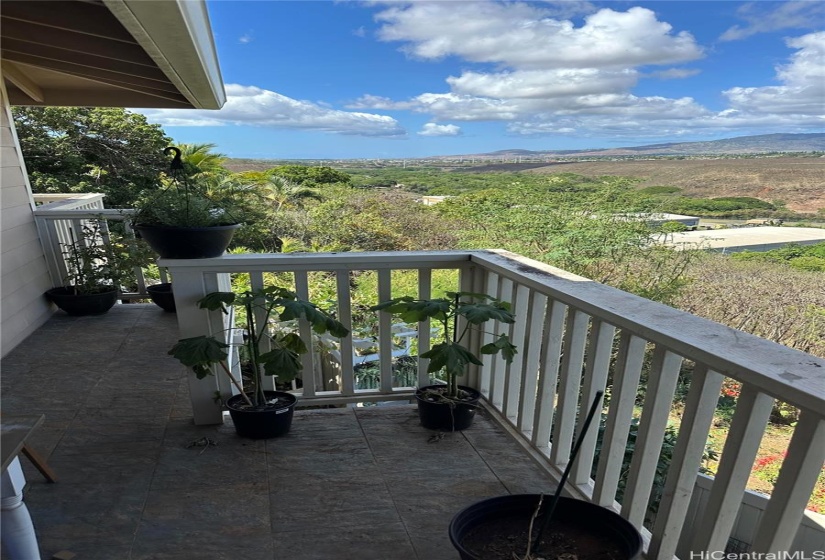 Upstairs Balcony