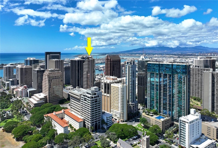 Located in Heart of Downtown Honolulu