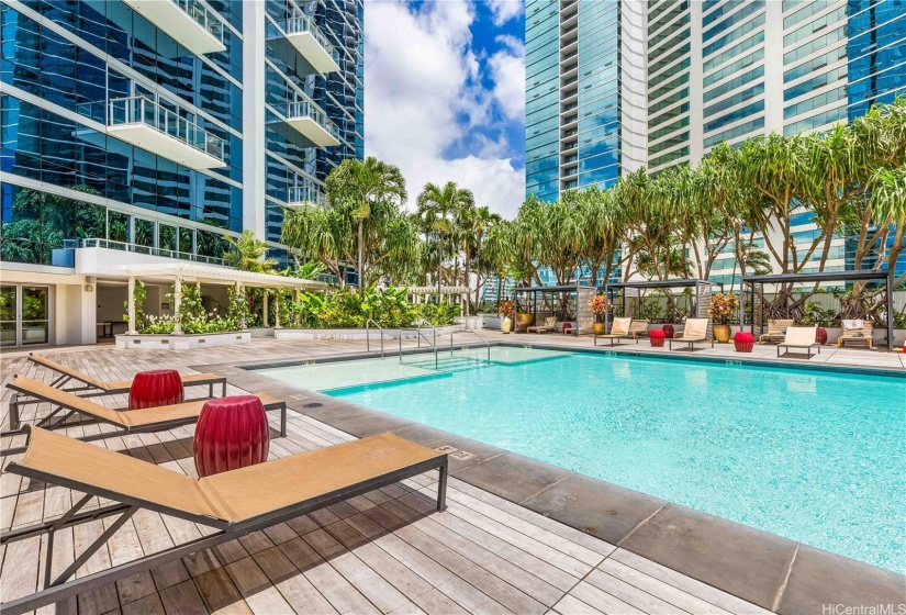 Pool deck