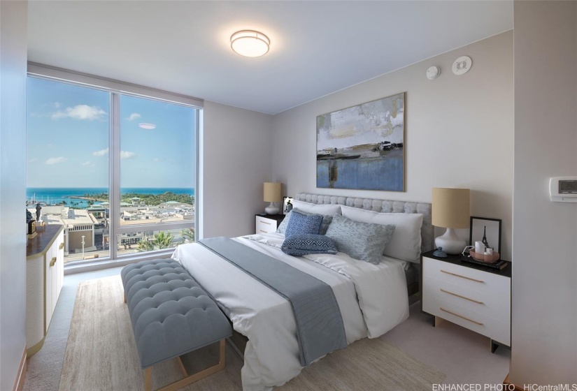 Enhanced - Reverse floor plan of 05 on 11th floor.