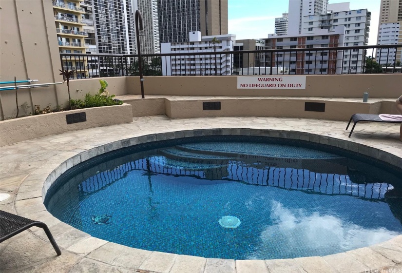 POOL DECK AND MEETING AREA