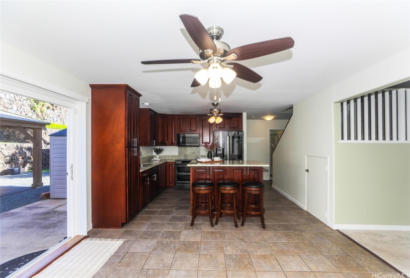 Beautiful open concept kitchen
