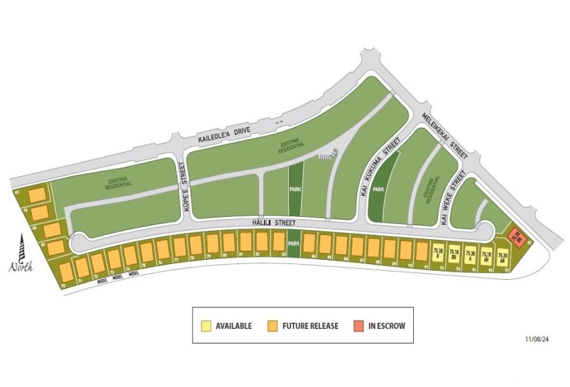 Site Map (Available lots)