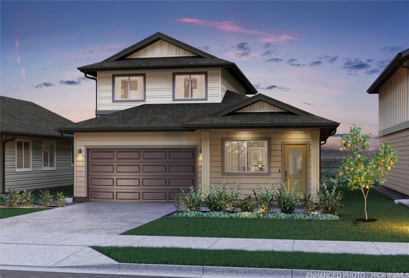 Photo is of similar plan but not the actual home.  Enhanced Photo