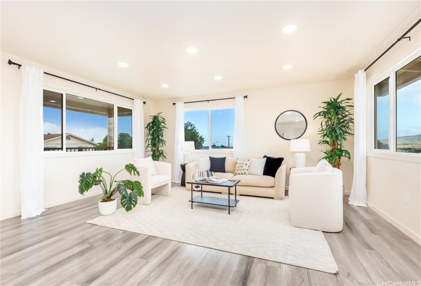 Second floor living room