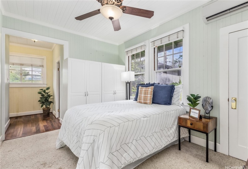 Spacious Primary Bedroom with large walk in closet