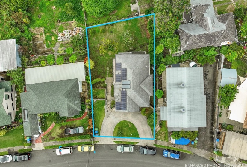 Enhanced*Property line in photo almost exact.