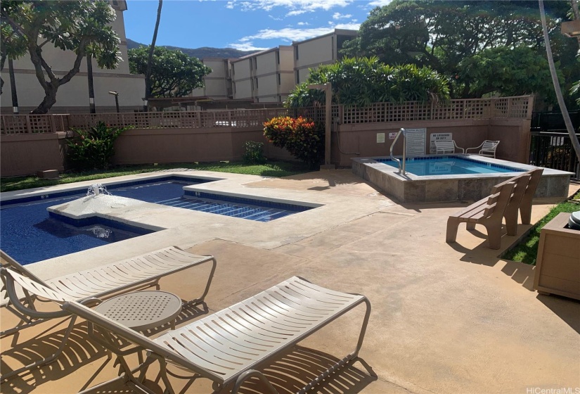 Wadding and Whirl pool area
