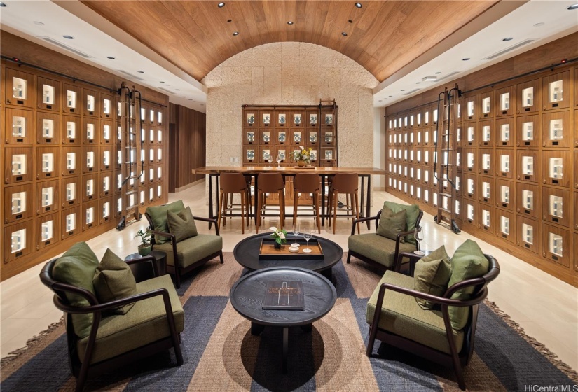 Victoria Place - Wine Cave w Private Lockers (5th Floor)