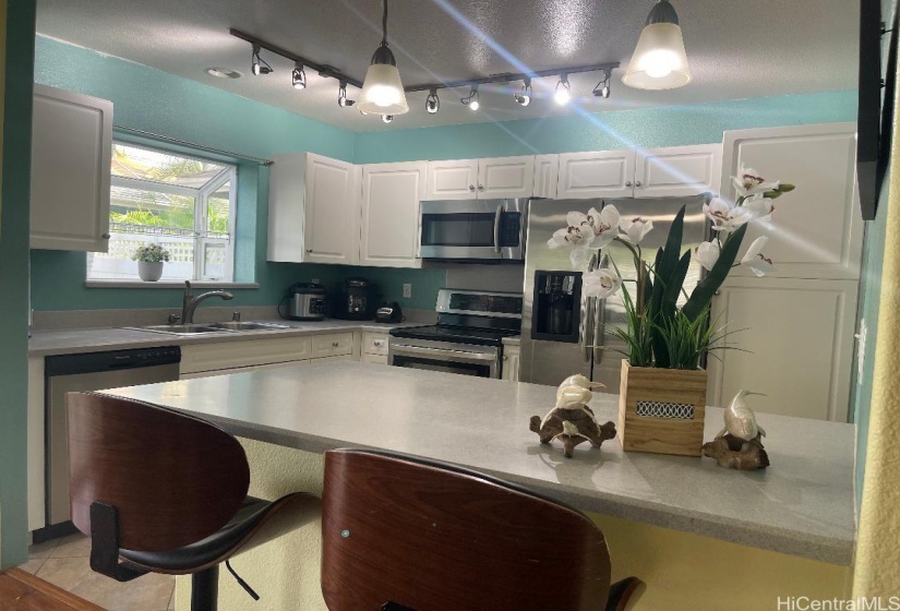 Stainless steel appliances