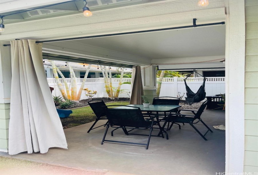 Covered porch
