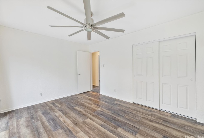 Good space and a large closet