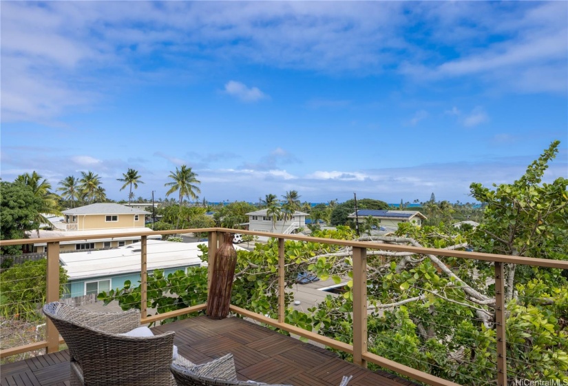 Being perched above the rooftops allows for breezy living