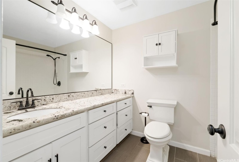 Spacious fully remodeled bathroom 1