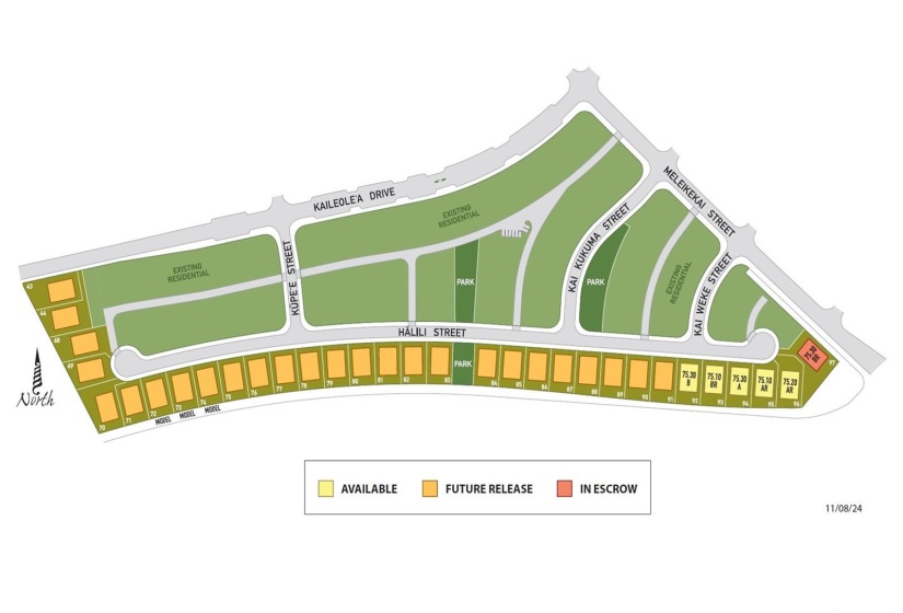 Site Map (Available lots)