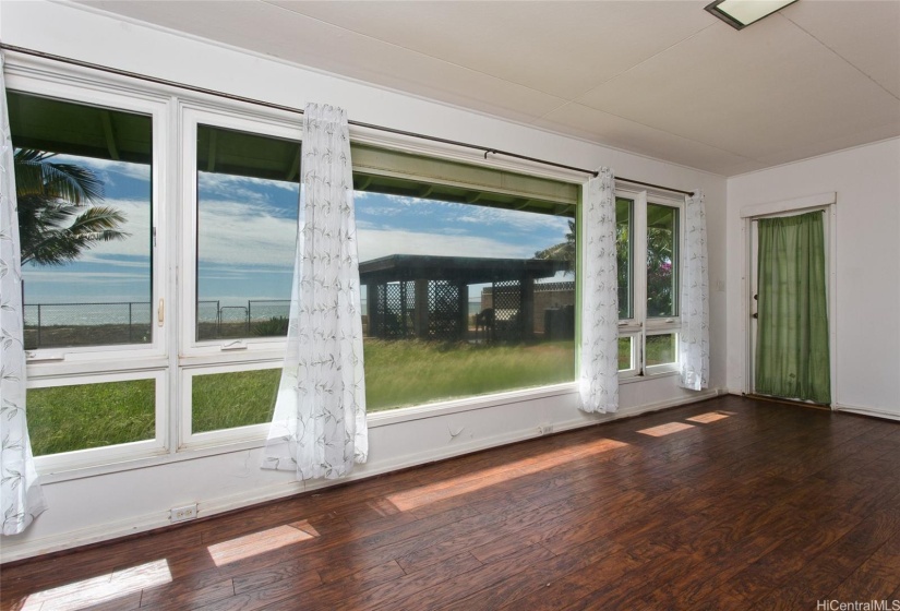 Ocean view from lower portion of Great Room