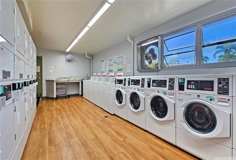 Community Laundry room