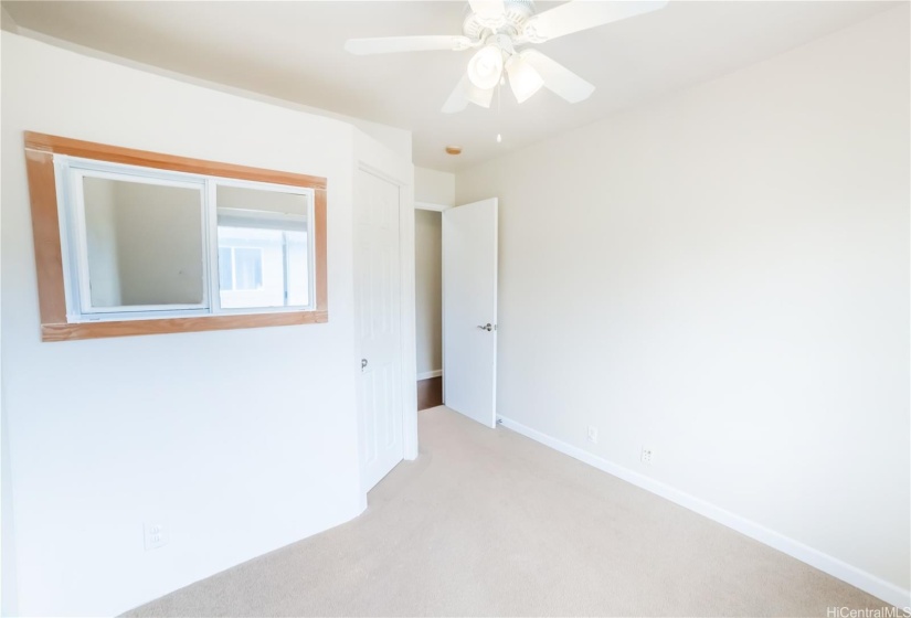 Bedroom w/former music studio