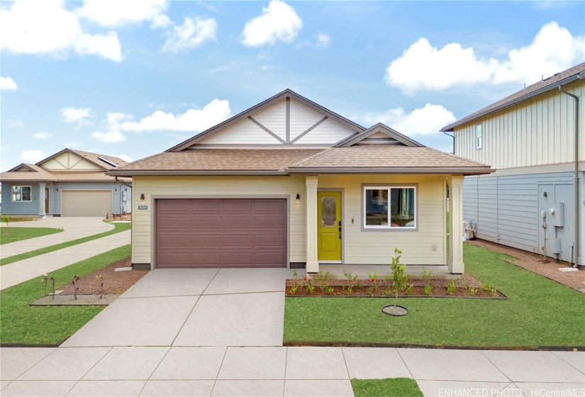 Enhanced Photo.  Photo is representation of floor plan but not the actual home.