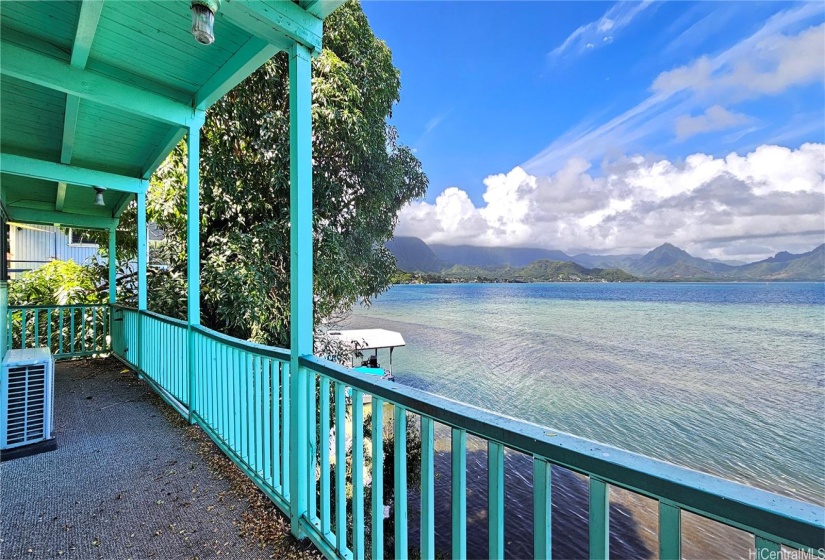 View from upper lanai