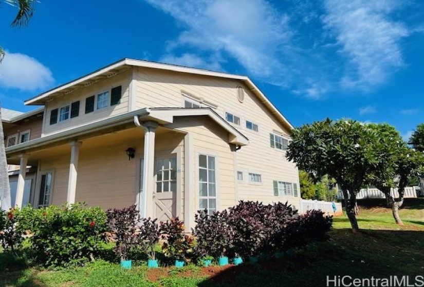 Side View of Property
