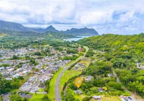 Step into Old Hawai‘i with over 35,500 square feet of serene country-zoned land.  Ehanced Photo