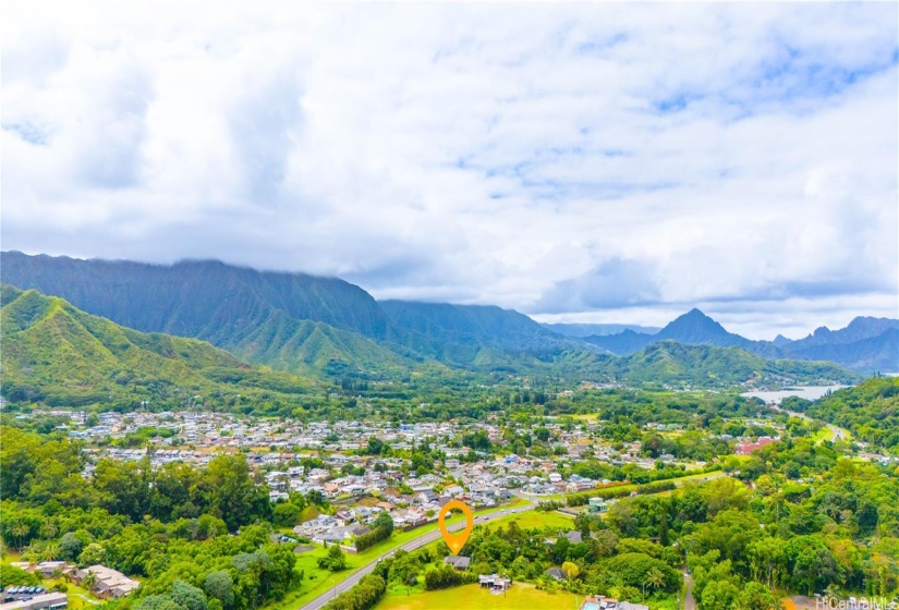 Conveniently located just minutes from Ko'olau Shopping Center, bustling Windward Mall, the iconic Waiahole Poi Factory, and scenic Valley of the Temples.Ehanced Photo