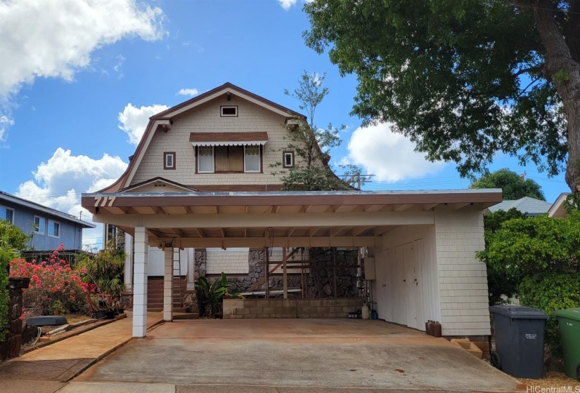 2 Car carport with storage on Ocean View Dr.
