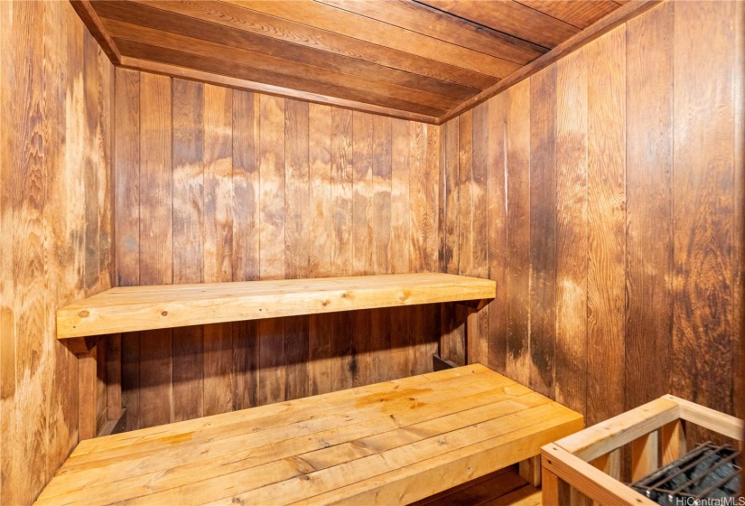 Relax in the sauna