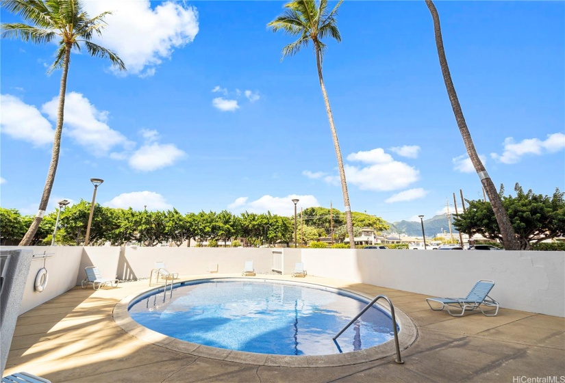 Take a dip in the pool