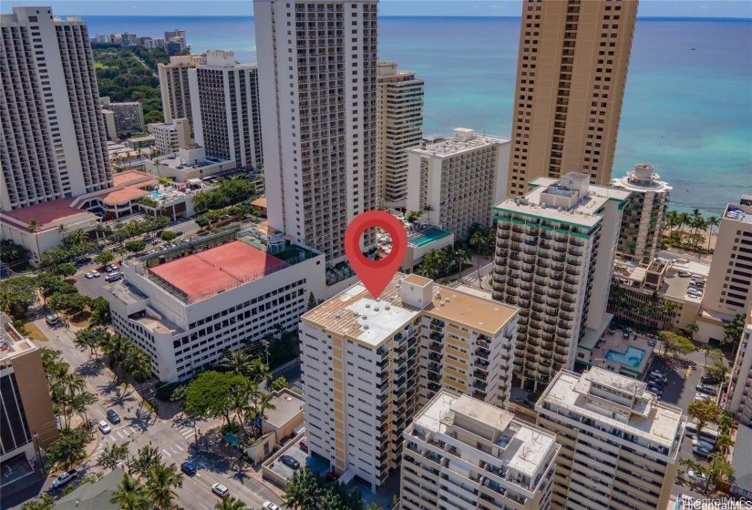 Located close to the world famous Waikiki Beach