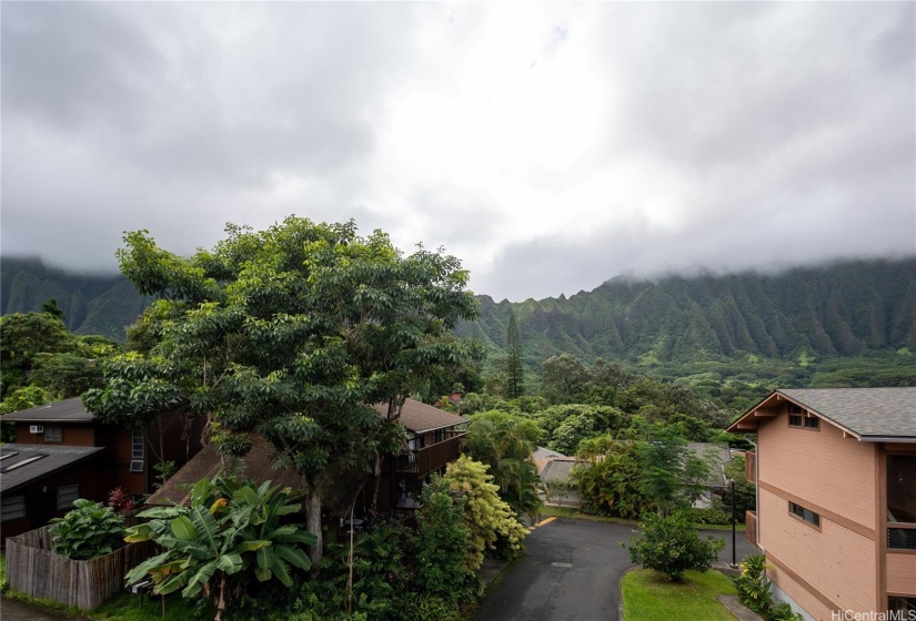 This is the main view from the living room--even on a cloudy day it is beautiful!