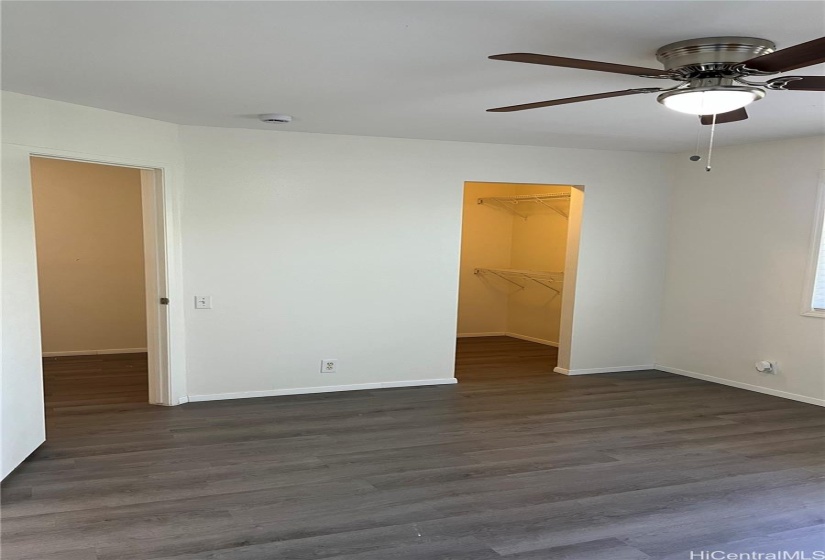Primary bedroom closet