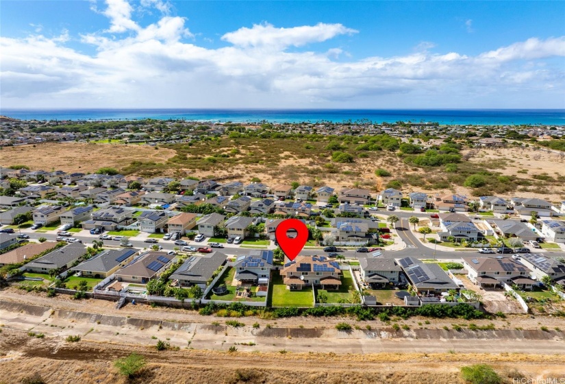 Drone of home location
