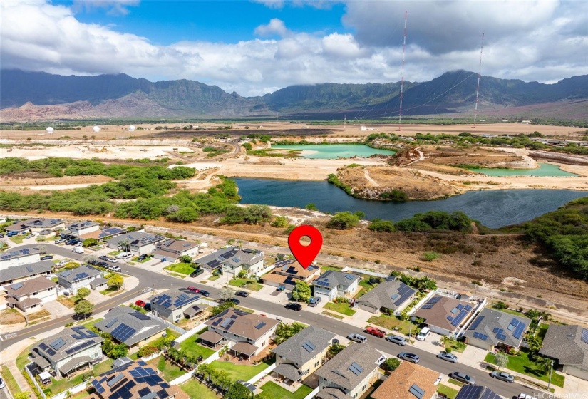 Drone of home location